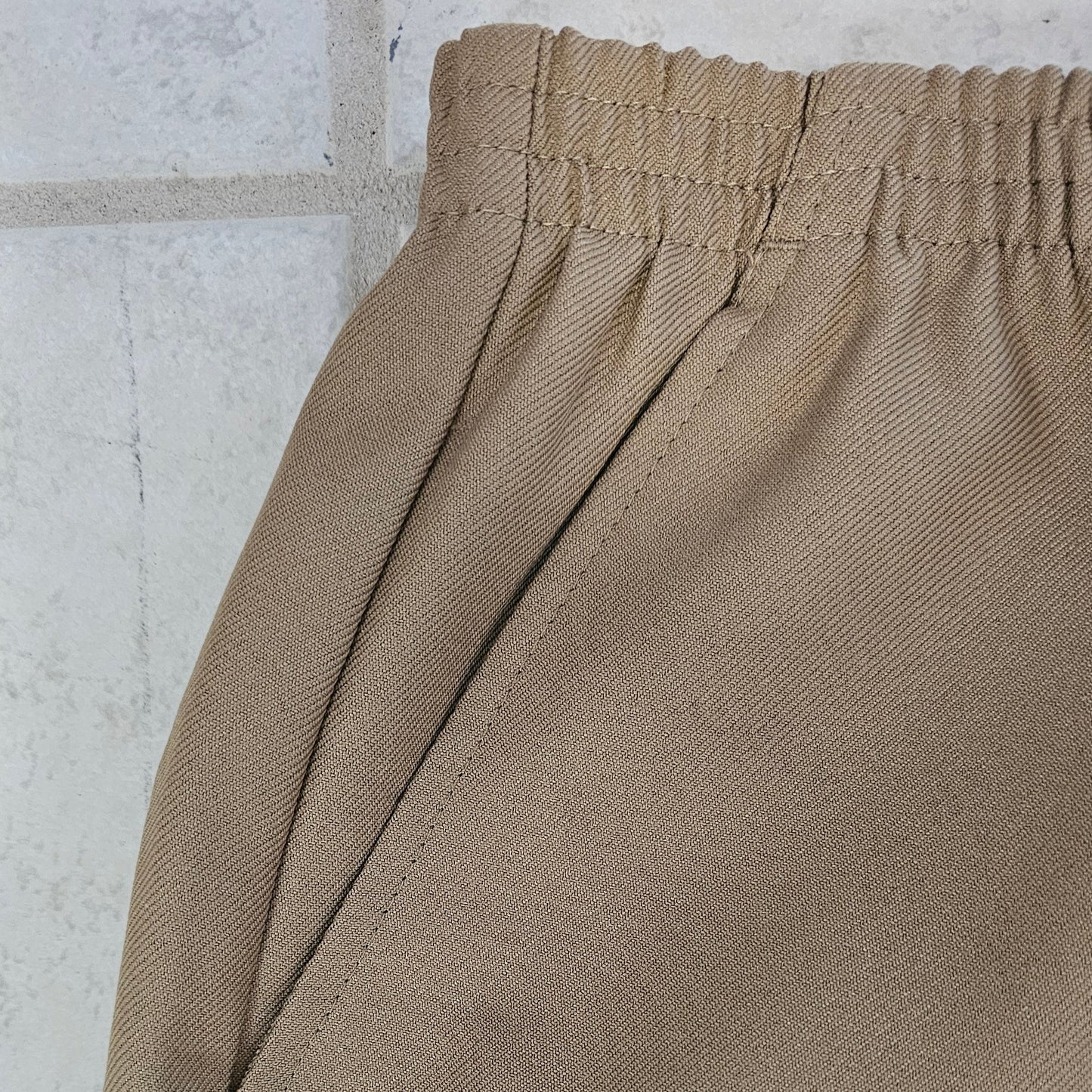 blair tan a line knee length skirt