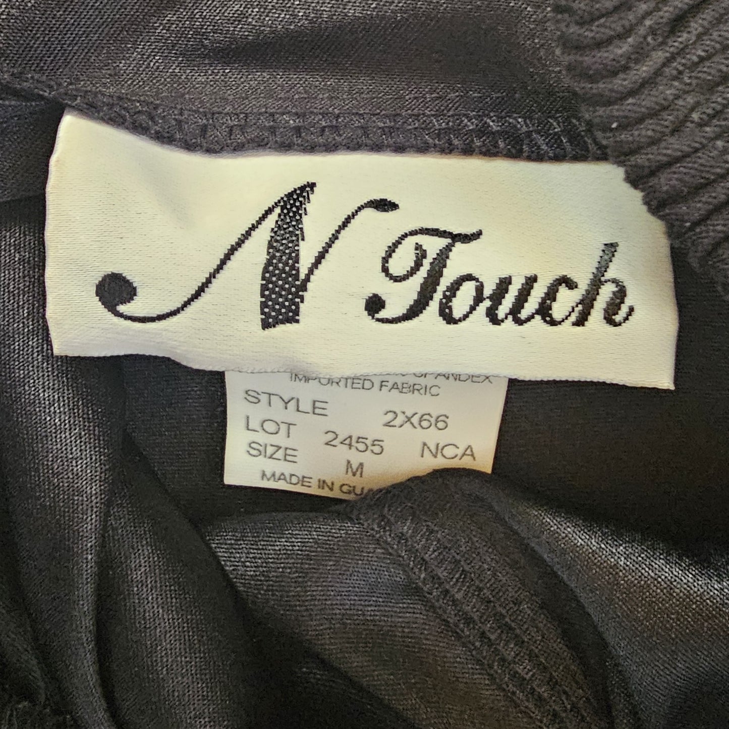 n touch black midi skirt