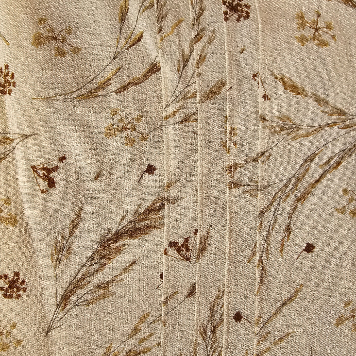 christopher & banks ivory floral button down