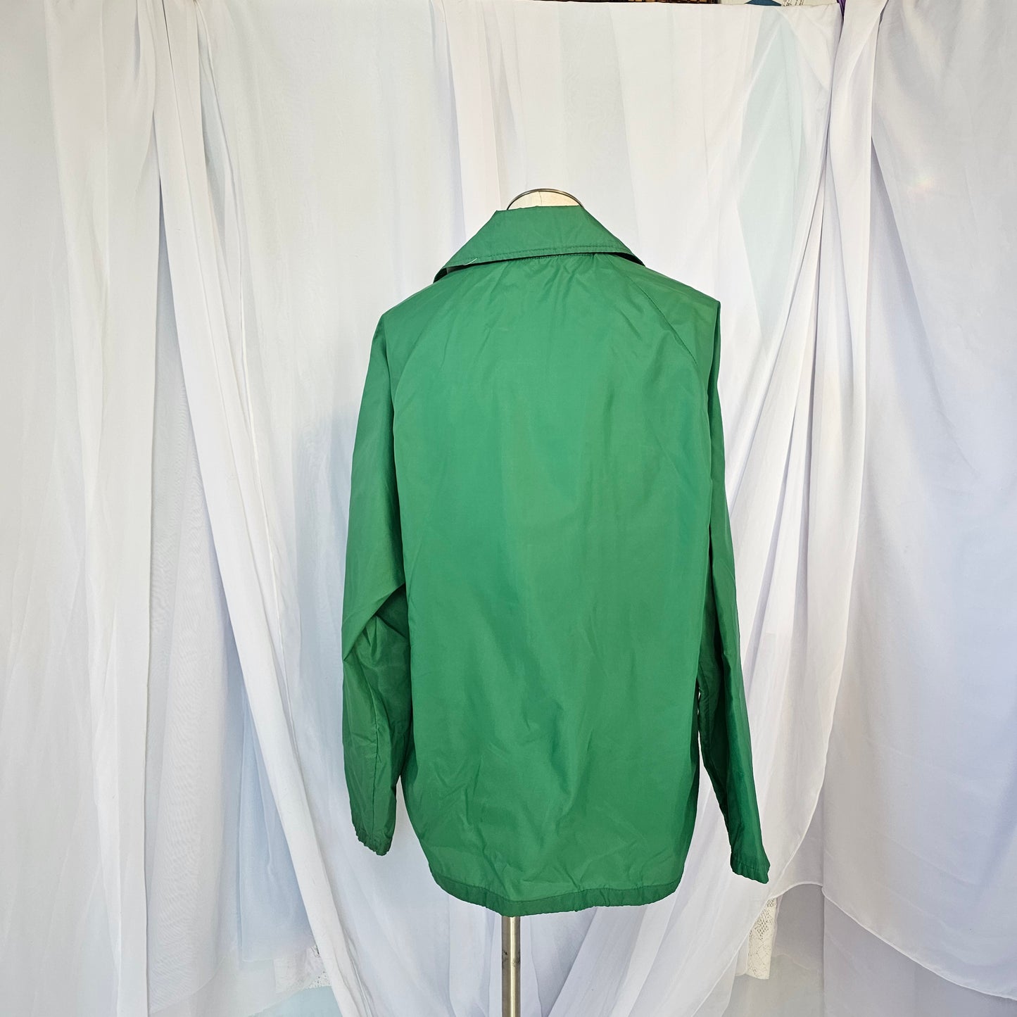 mvp green rain jacket