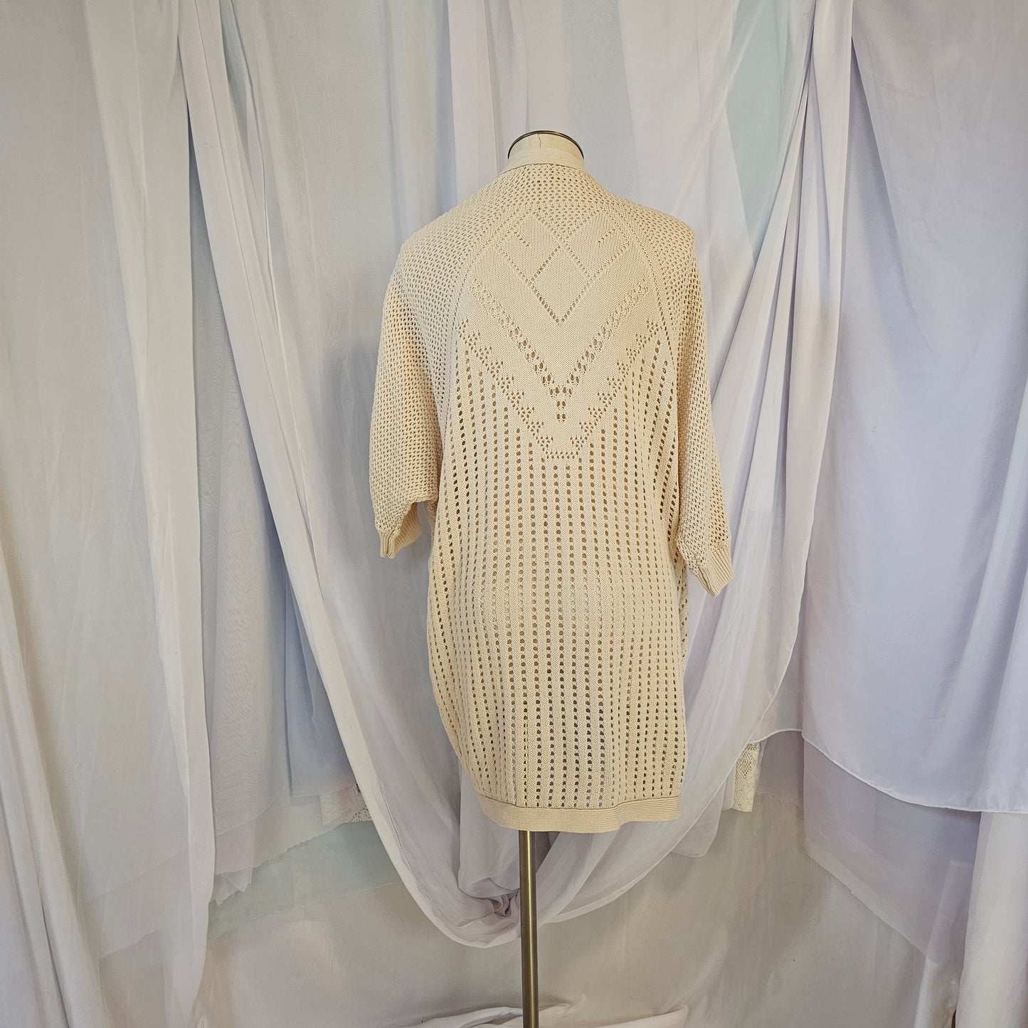 cato ivory cardigan
