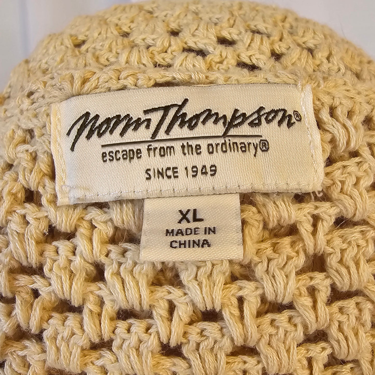 norm thompson ivory knit cardigan