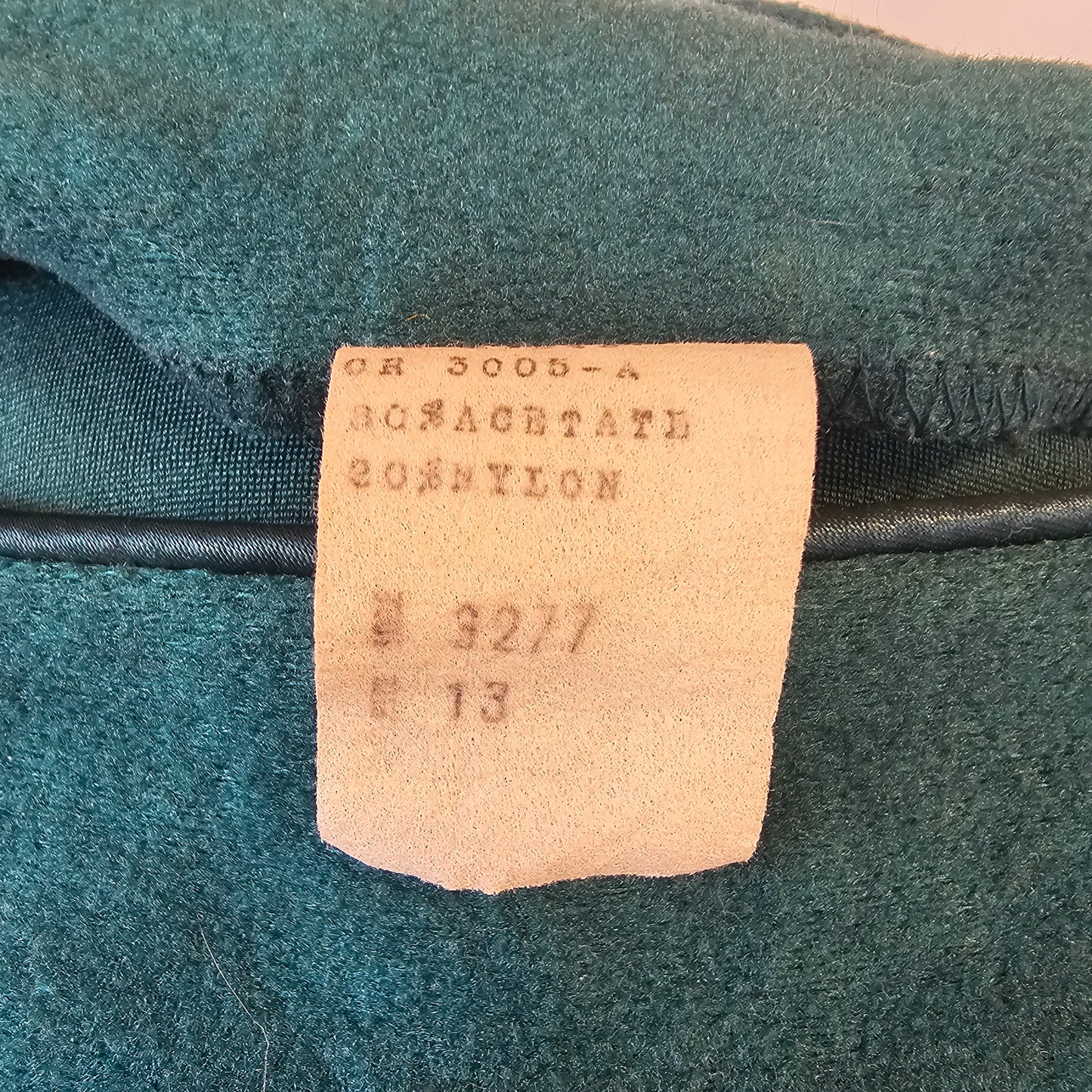 unbranded teal puff sleeve dress