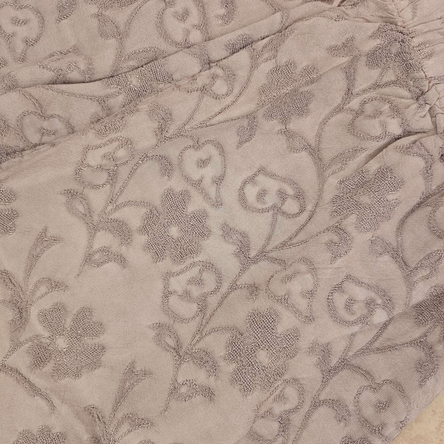 cp shades gray embroidered floral pants