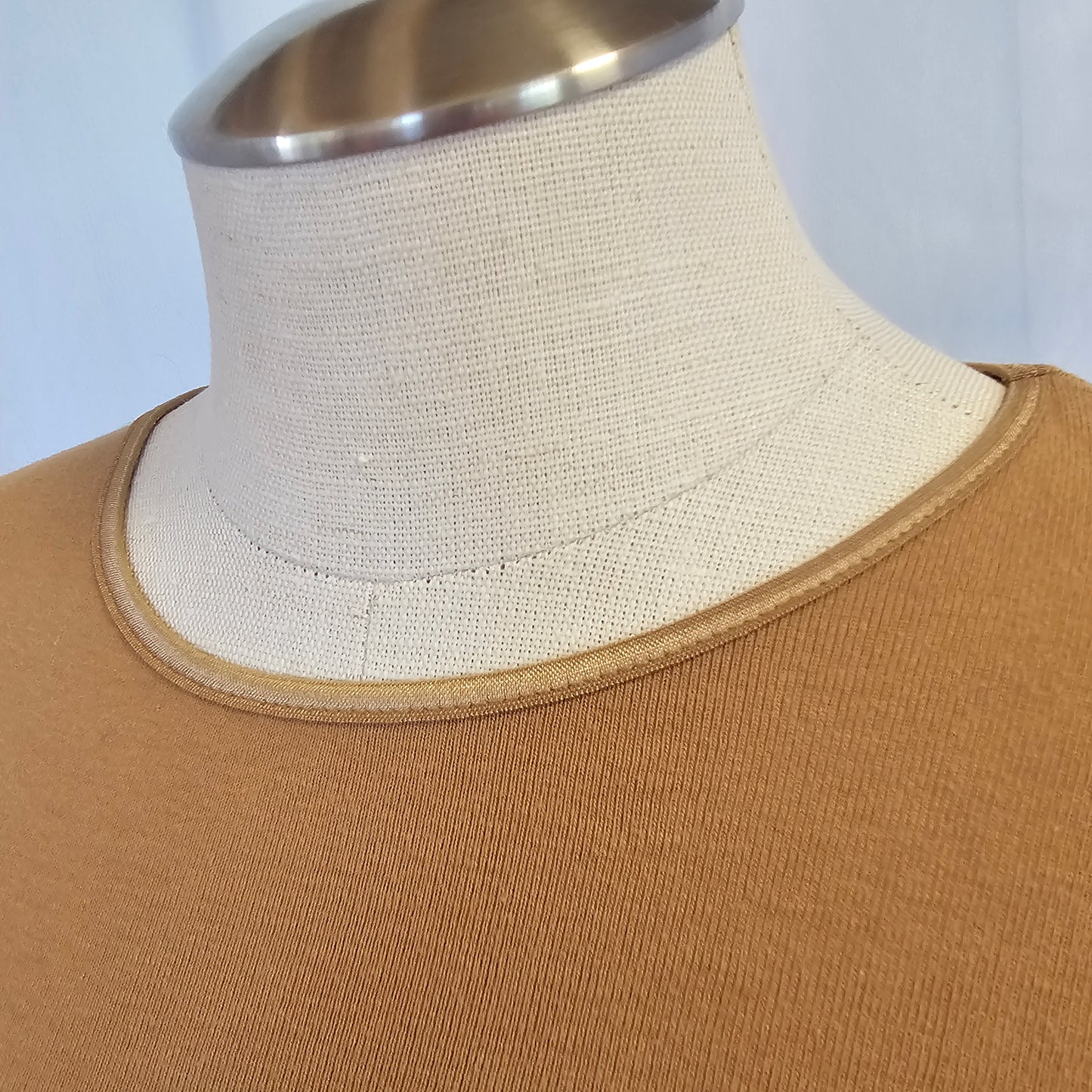 jones new york sport petite tan tee shirt