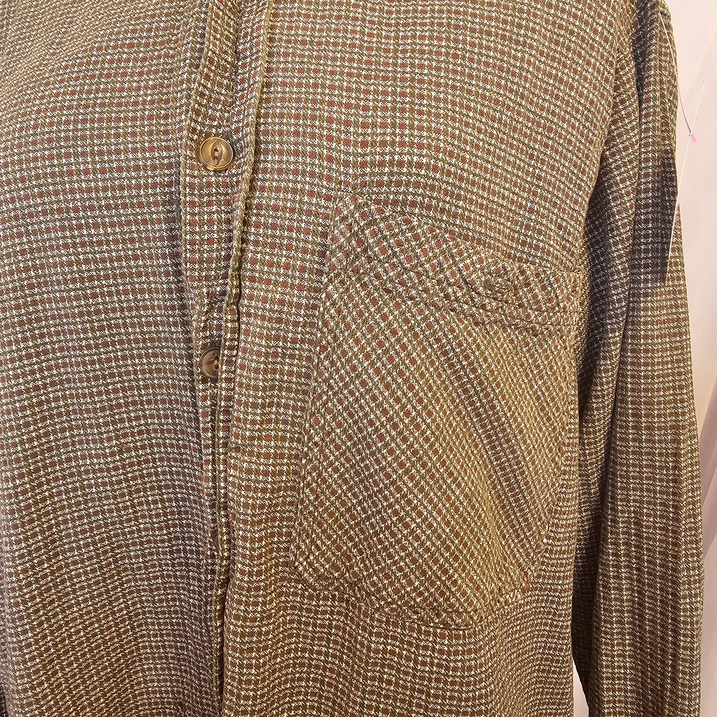 bugle boy authentic neutral button down