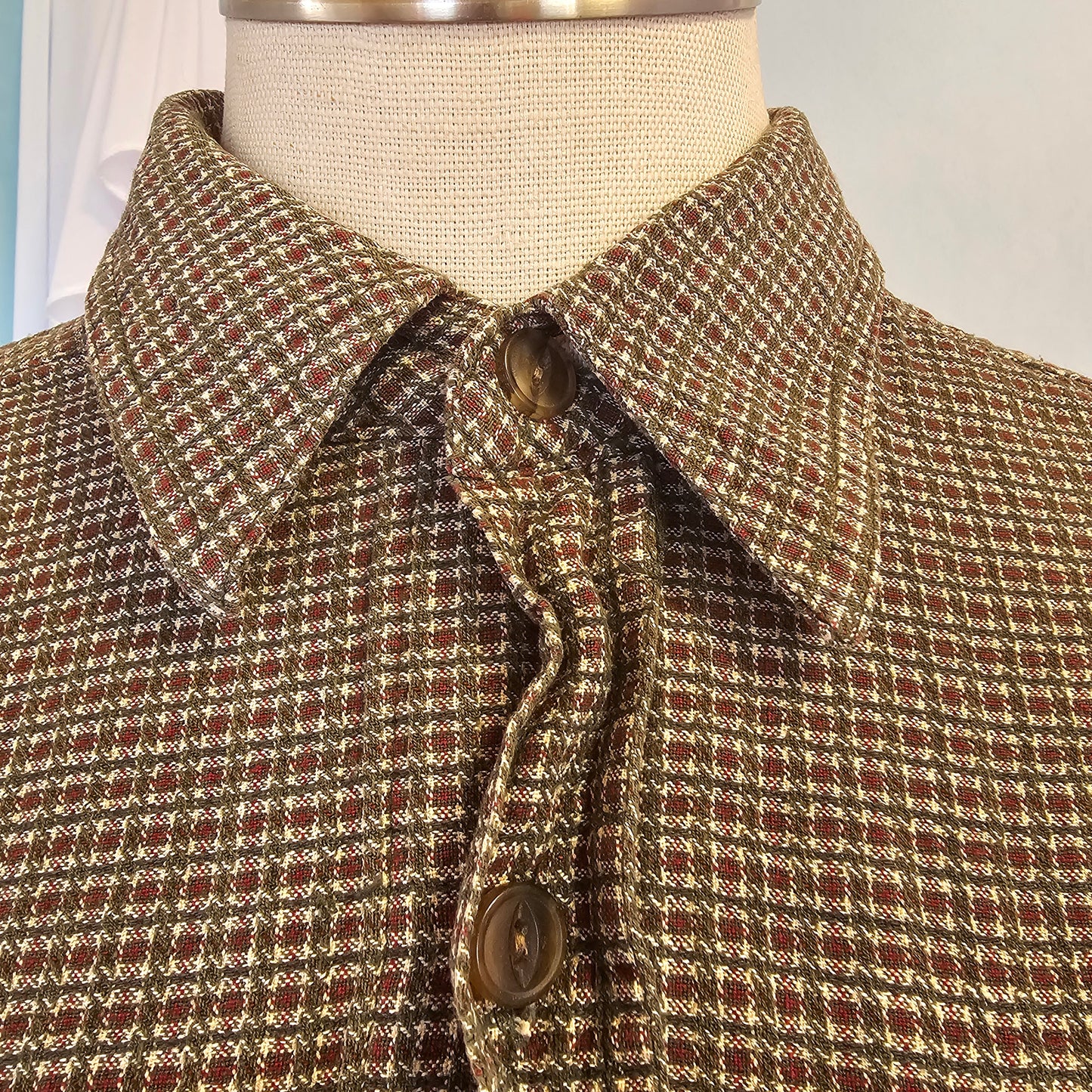 bugle boy authentic neutral button down