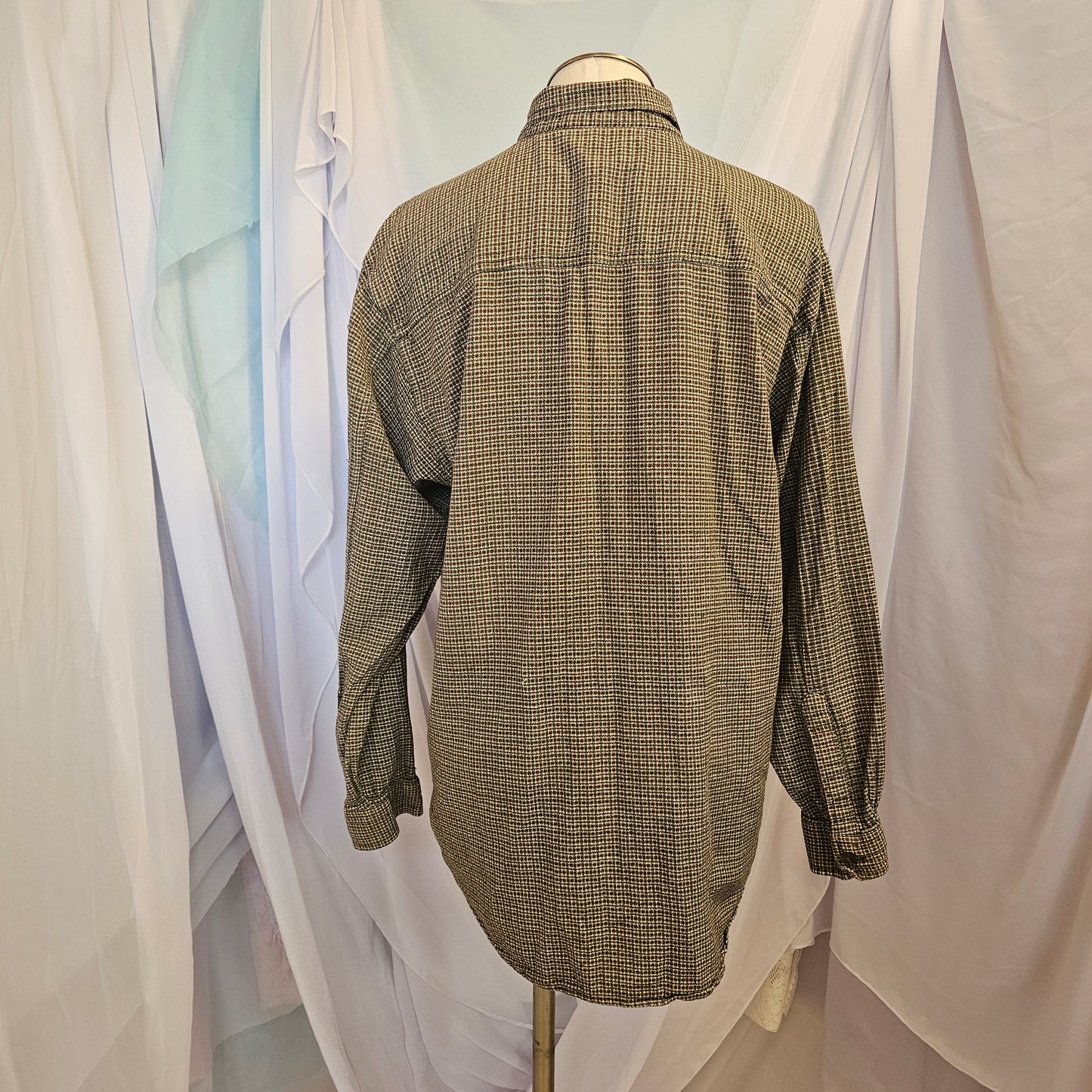 bugle boy authentic neutral button down