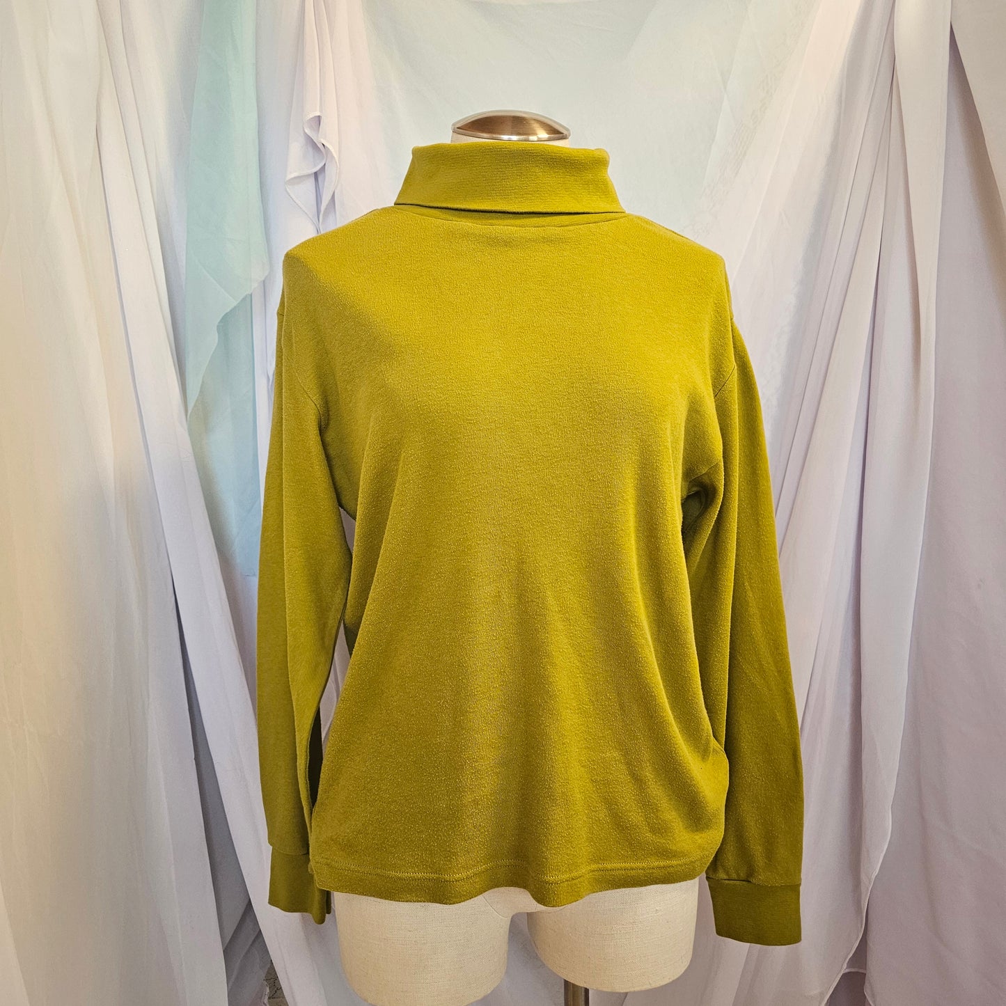 karen scott olive turtleneck