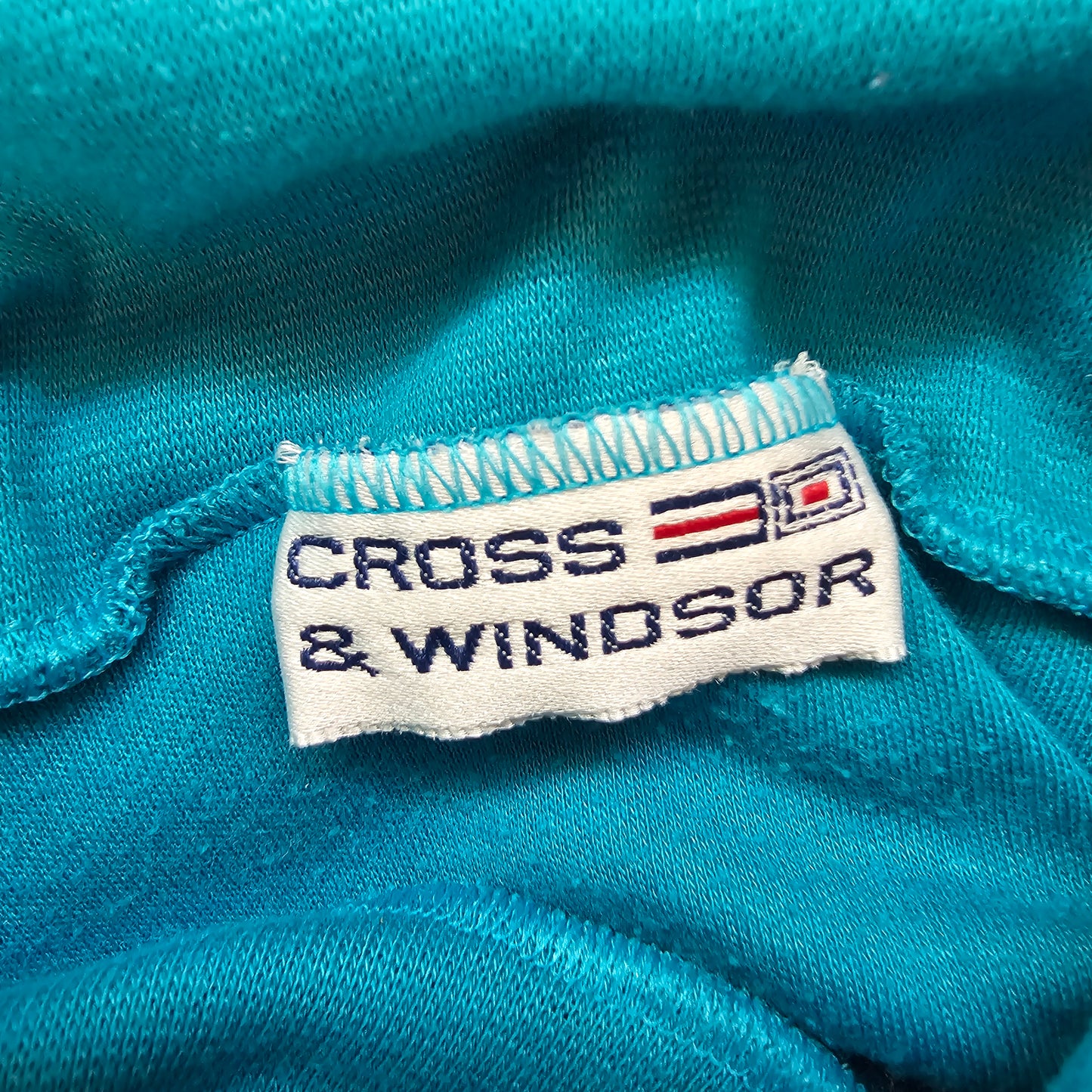 cross and windsor teal turtleneck