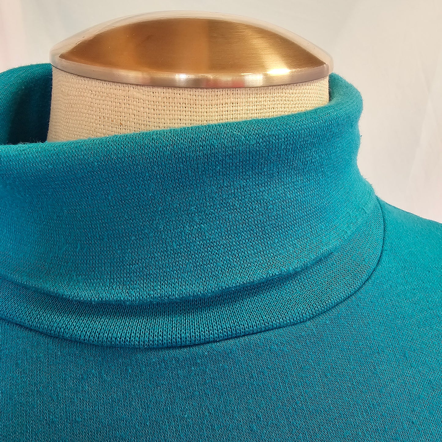 cross and windsor teal turtleneck