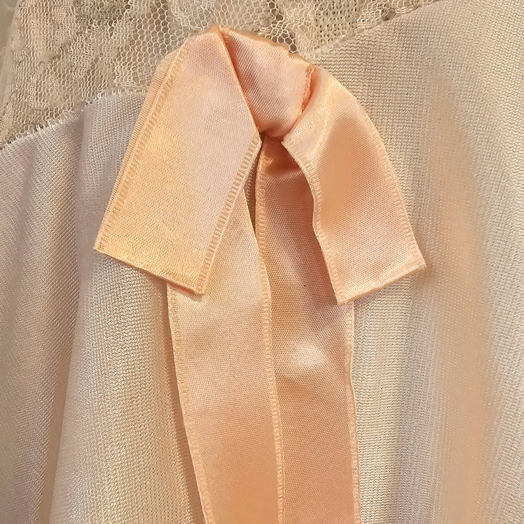 undercover wear lace peach camisole