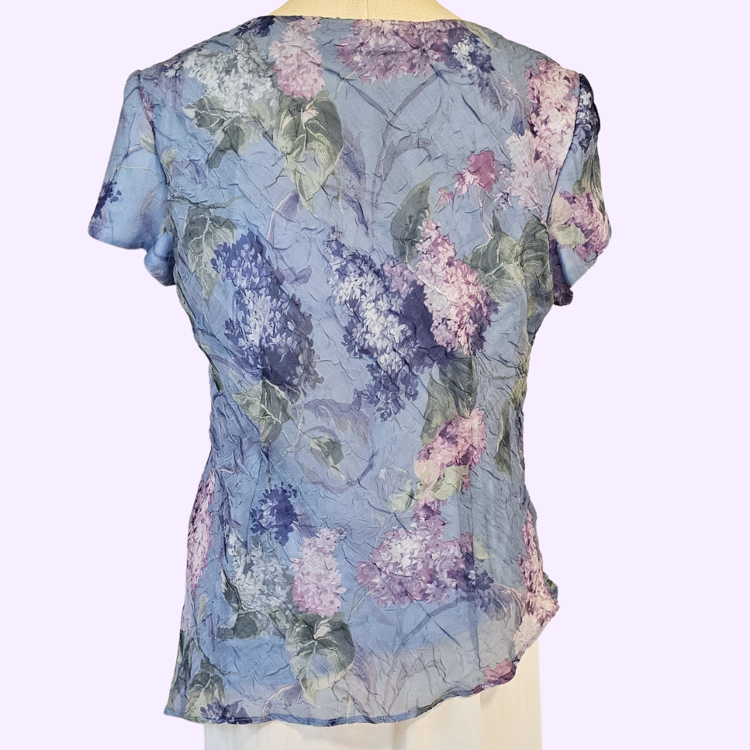 miss dorby asymmetrical hydrangea top