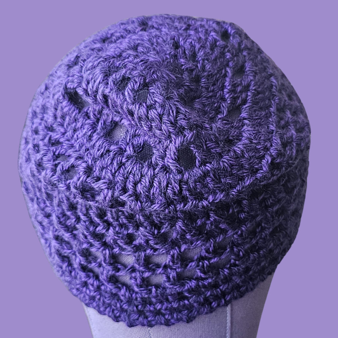 crochet chunky monkey beanie