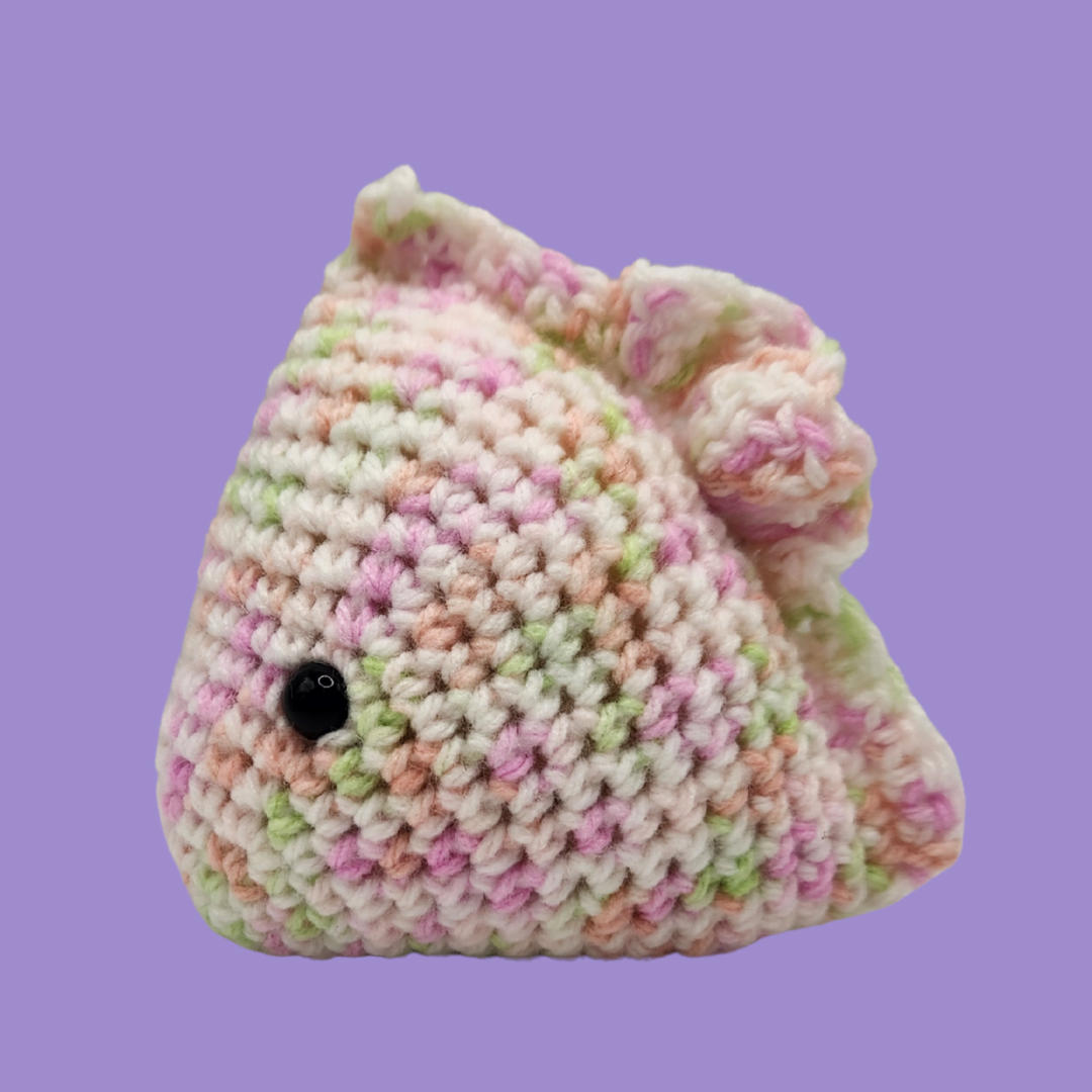 crochet angelfish stuffie