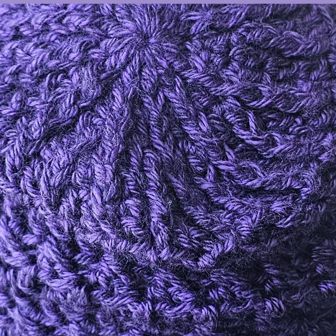 crochet chunky monkey beanie