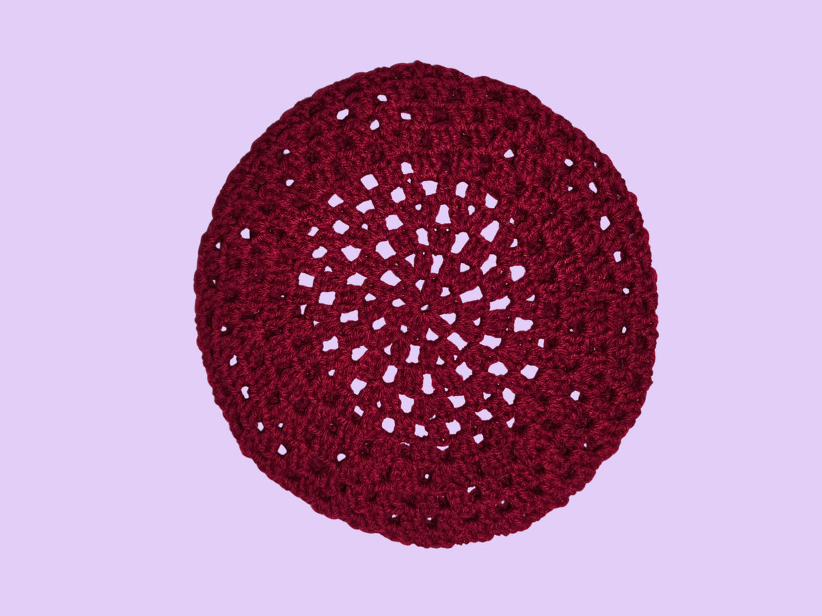 crochet beret
