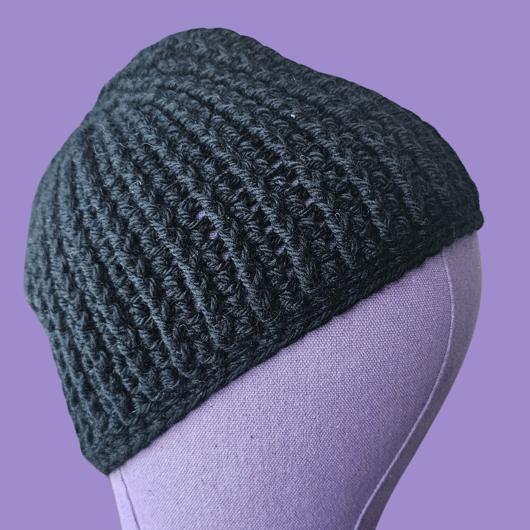 crochet quicksilver beanie