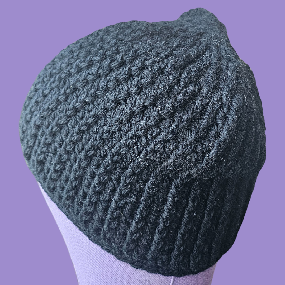 crochet quicksilver beanie