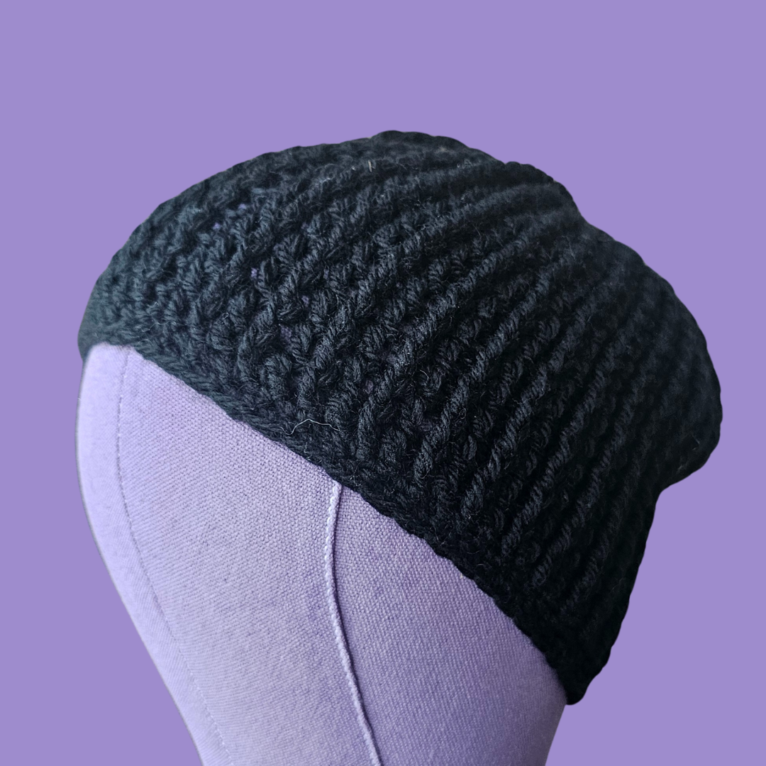 crochet quicksilver beanie