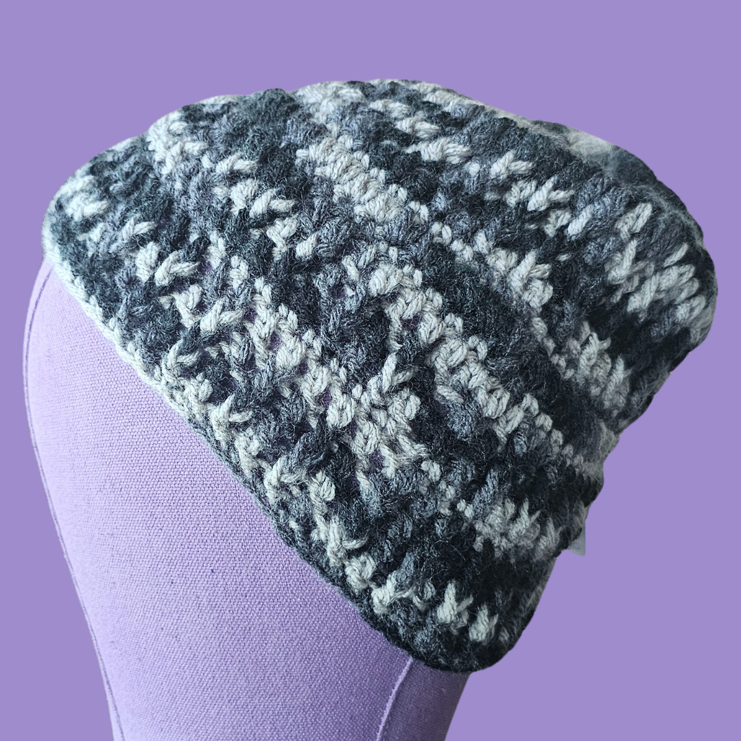 crochet year's end beanie