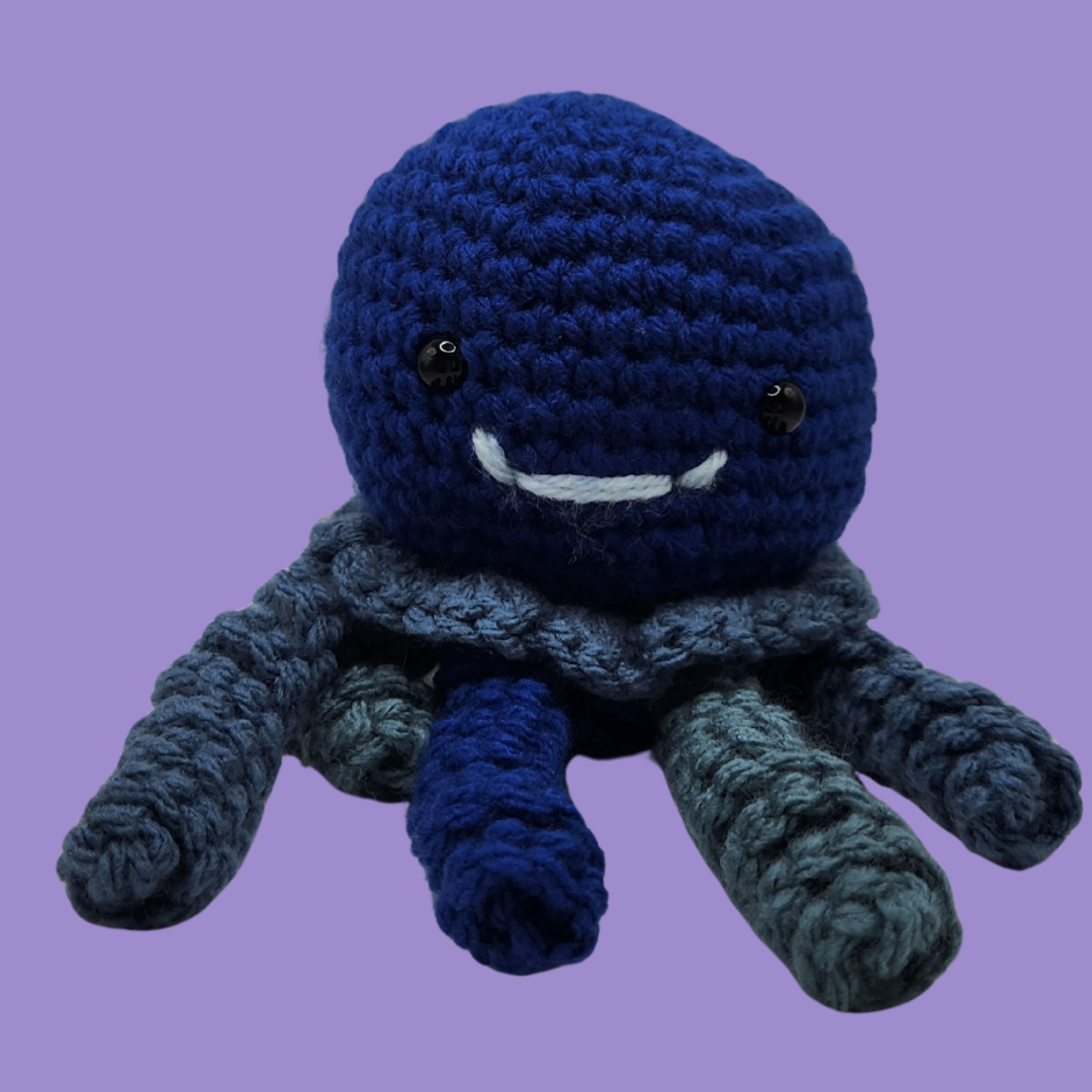 crochet jellyfish stuffie