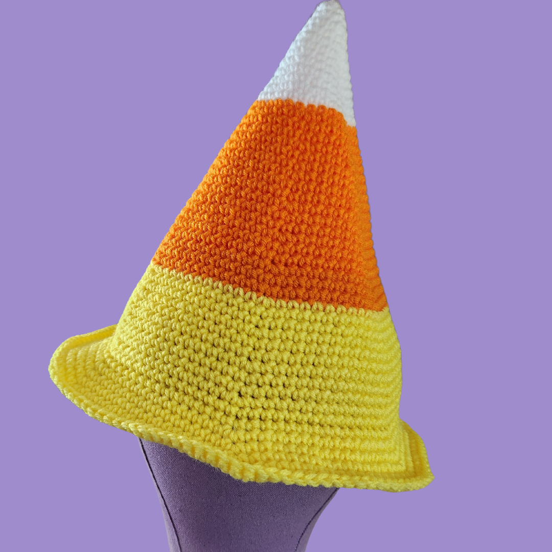 crochet witch hat