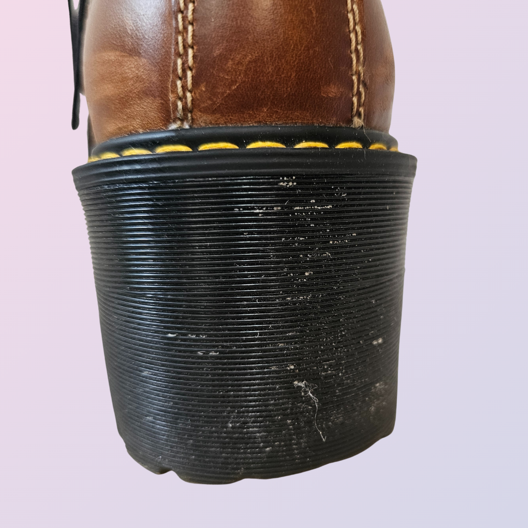 leona butterscotch doc marten boots