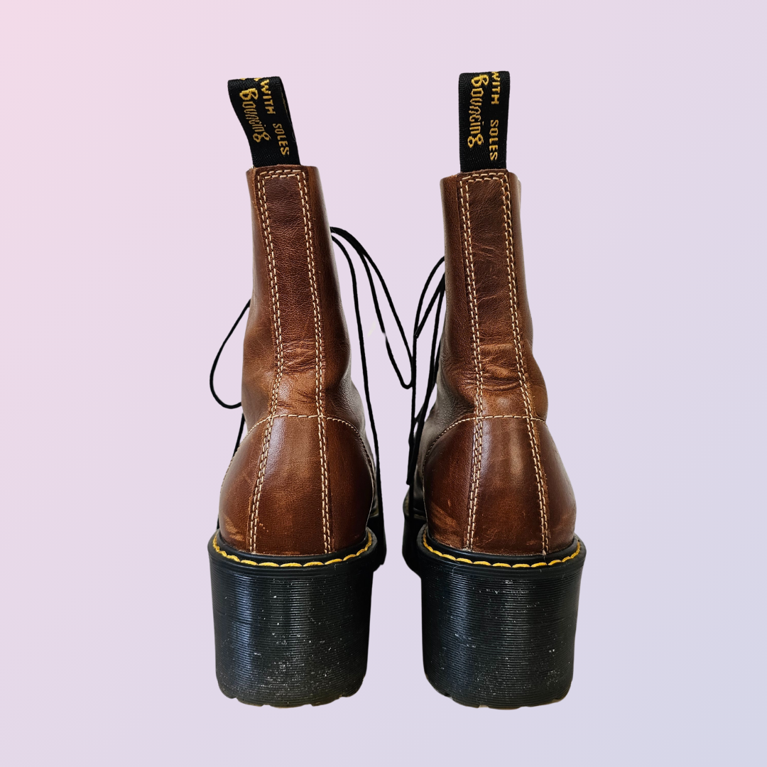 leona butterscotch doc marten boots