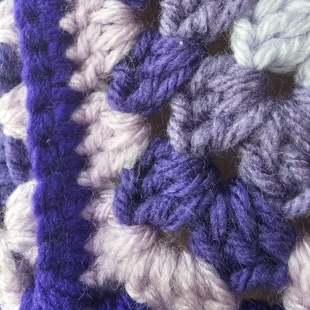 crochet granny square bucket hat