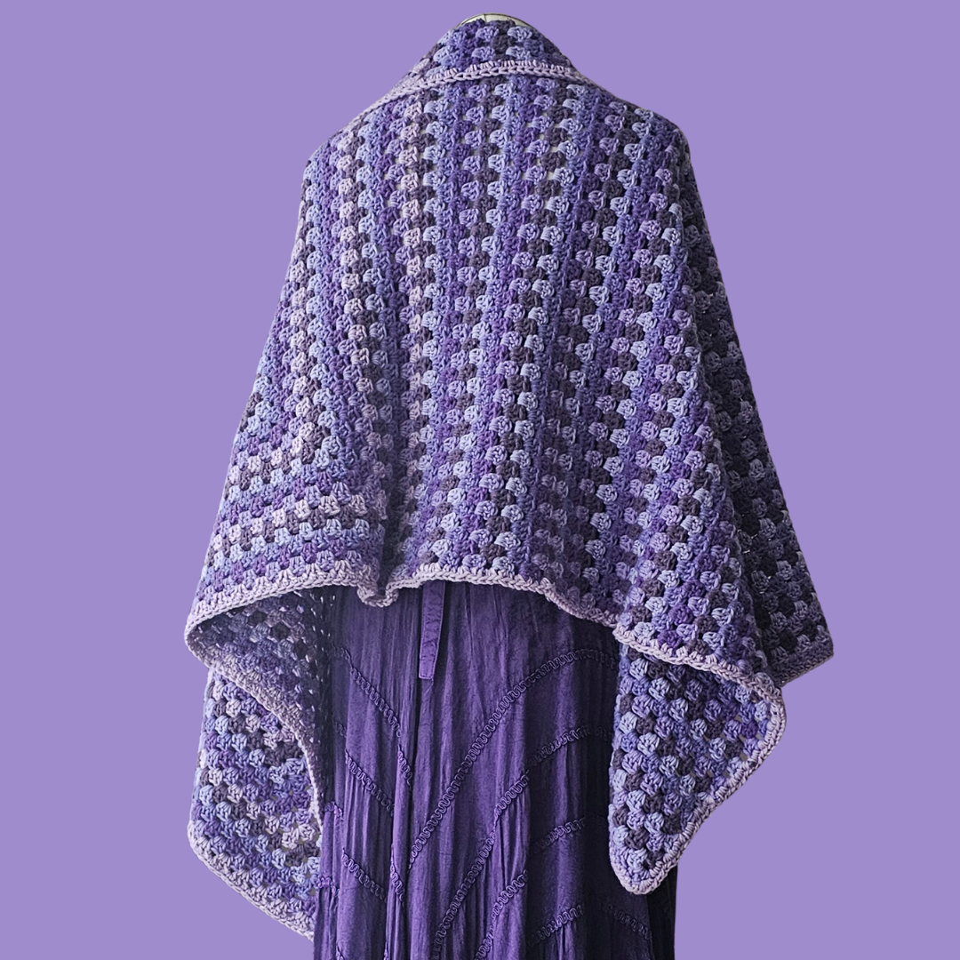 crochet rectangle wrap
