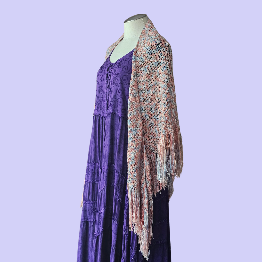 crochet kria shawl