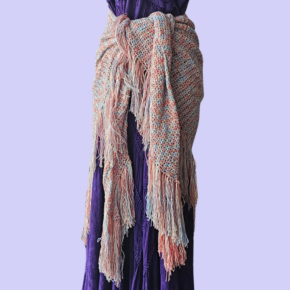 crochet kria shawl