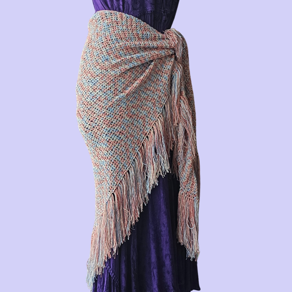 crochet kria shawl