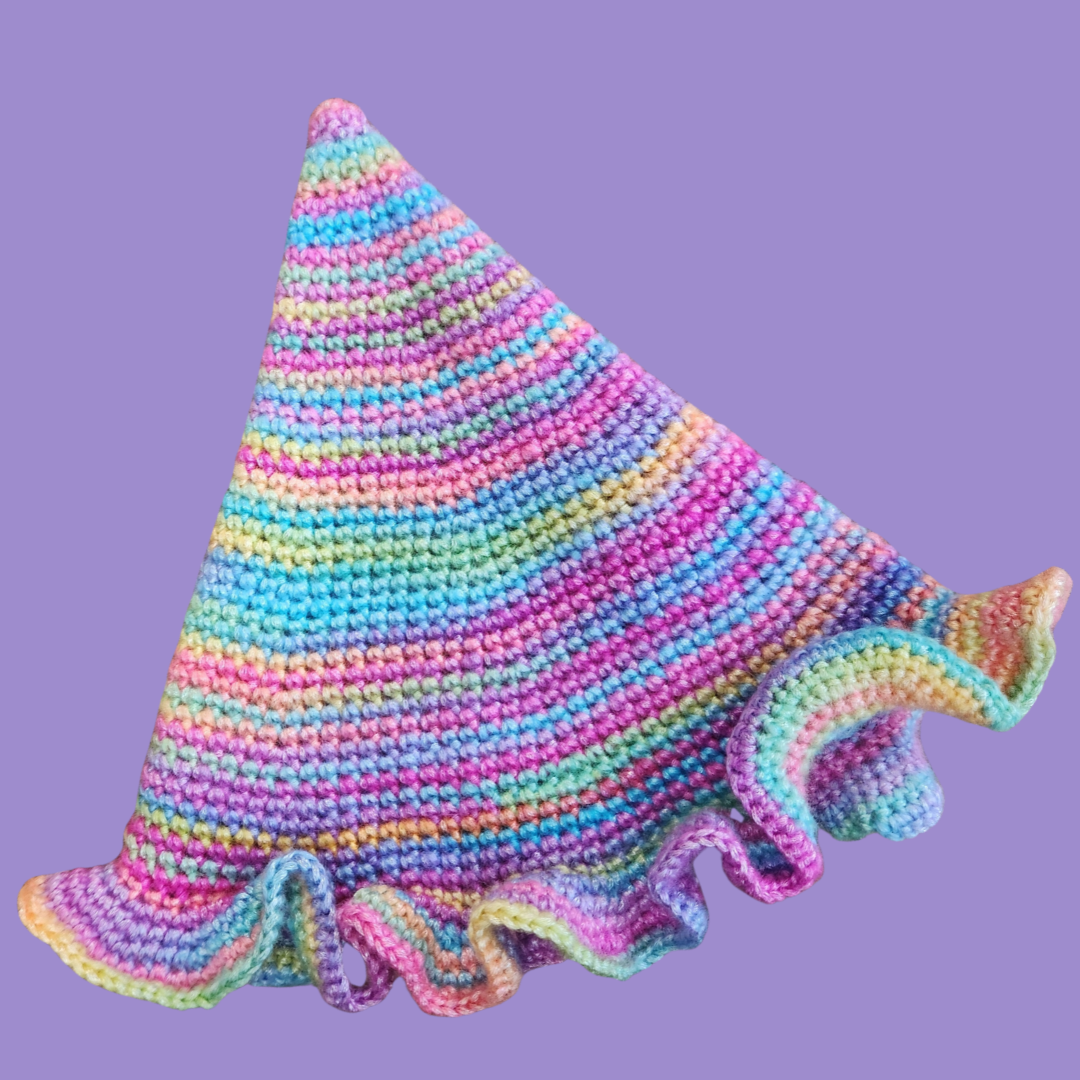 crochet witch hat