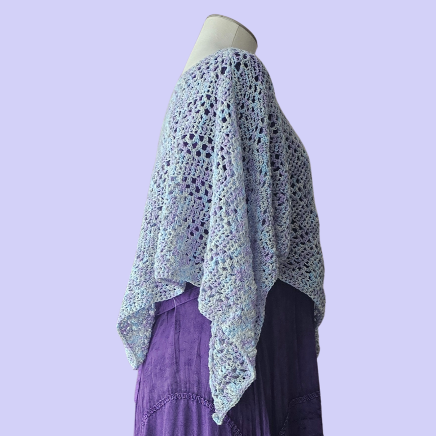 crochet poncho