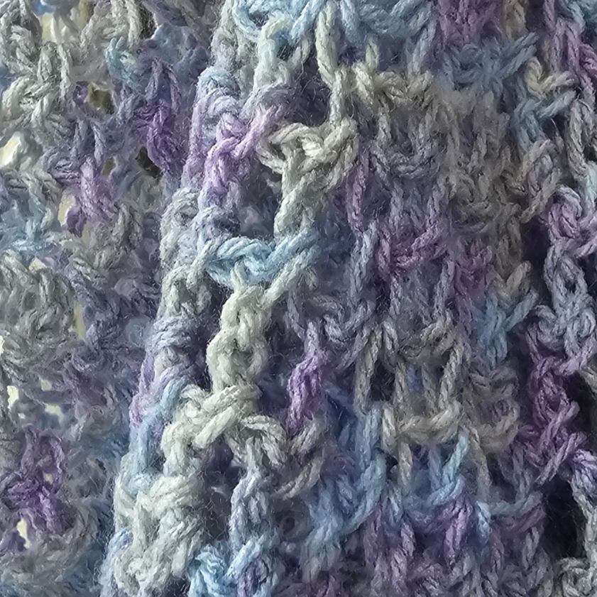crochet poncho