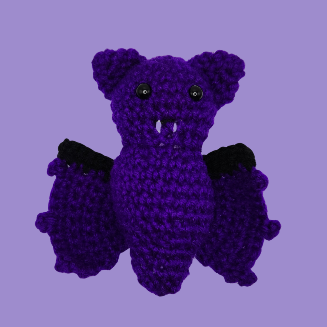 crochet small bat stuffie