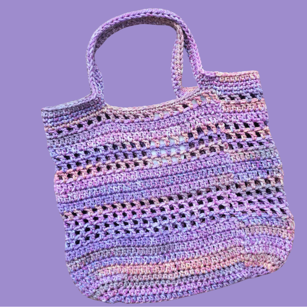 crochet tote