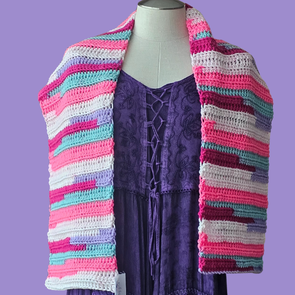crochet wrap/scarf