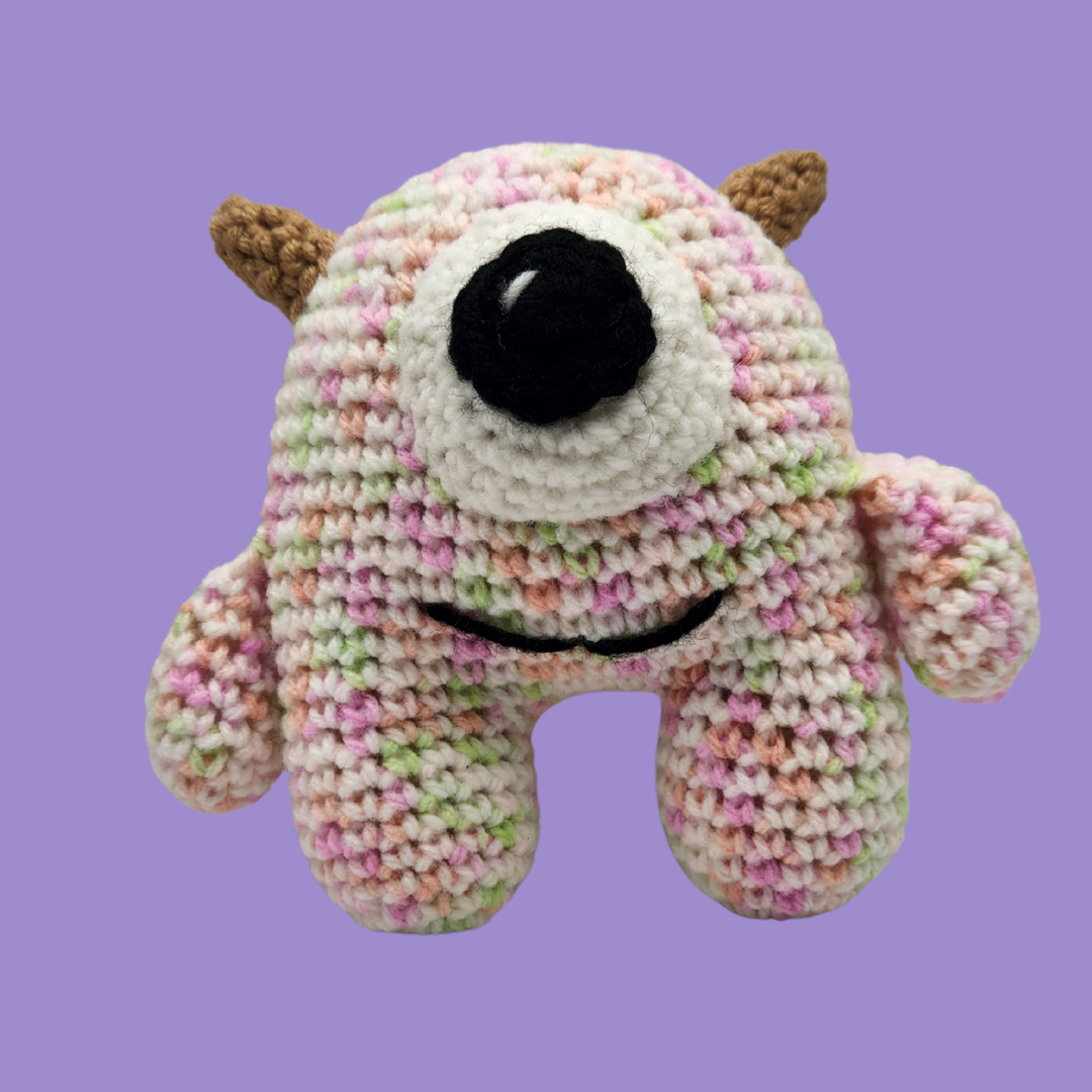 crochet monster stuffie