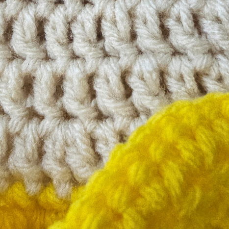 crochet spring candy bucket hat