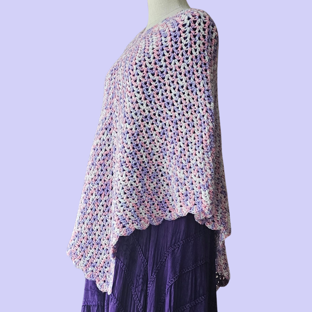 crochet poncho
