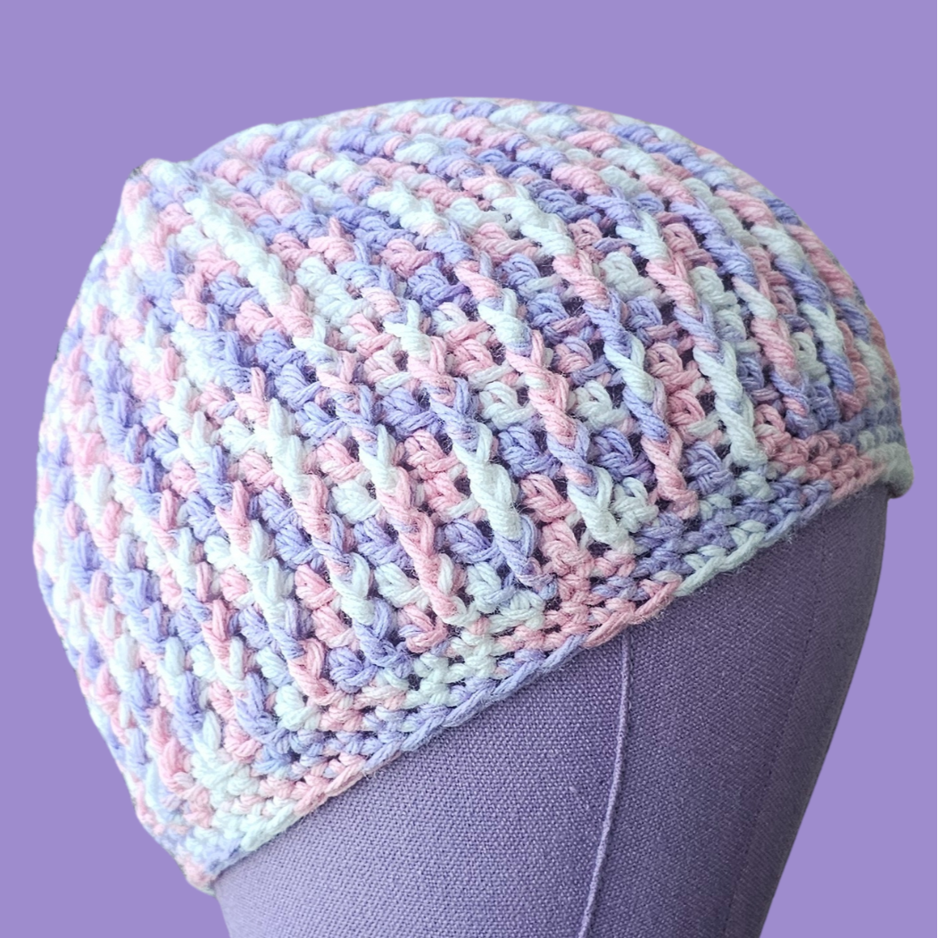 crochet quicksilver beanie