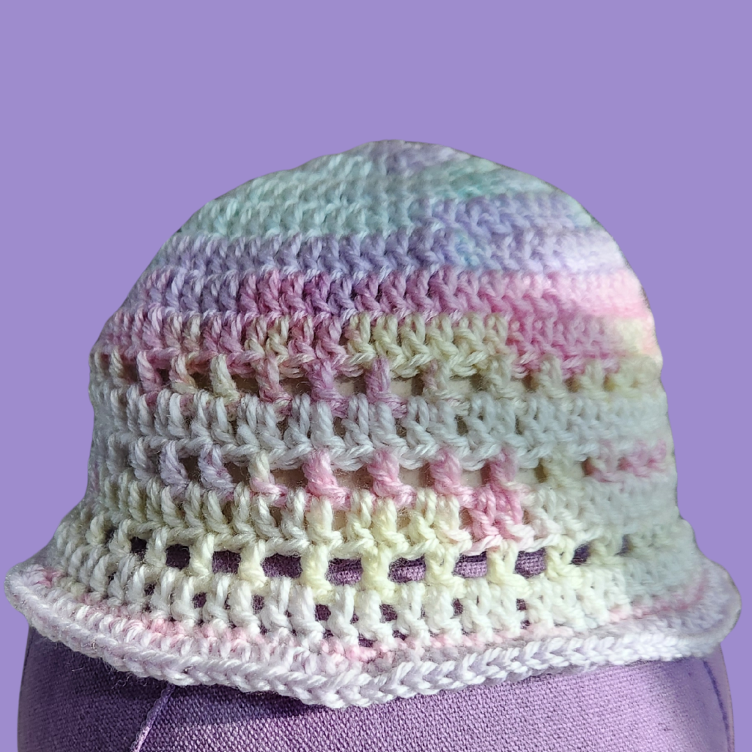 crochet toddler bucket hat
