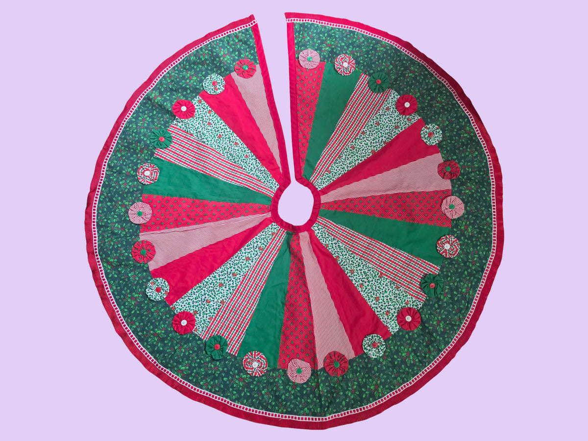 Quilted Christmas Tree Skirt