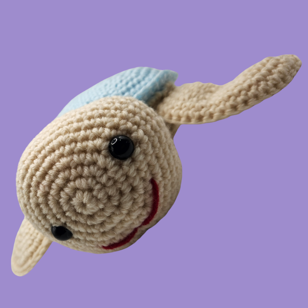 crochet turtle stuffie