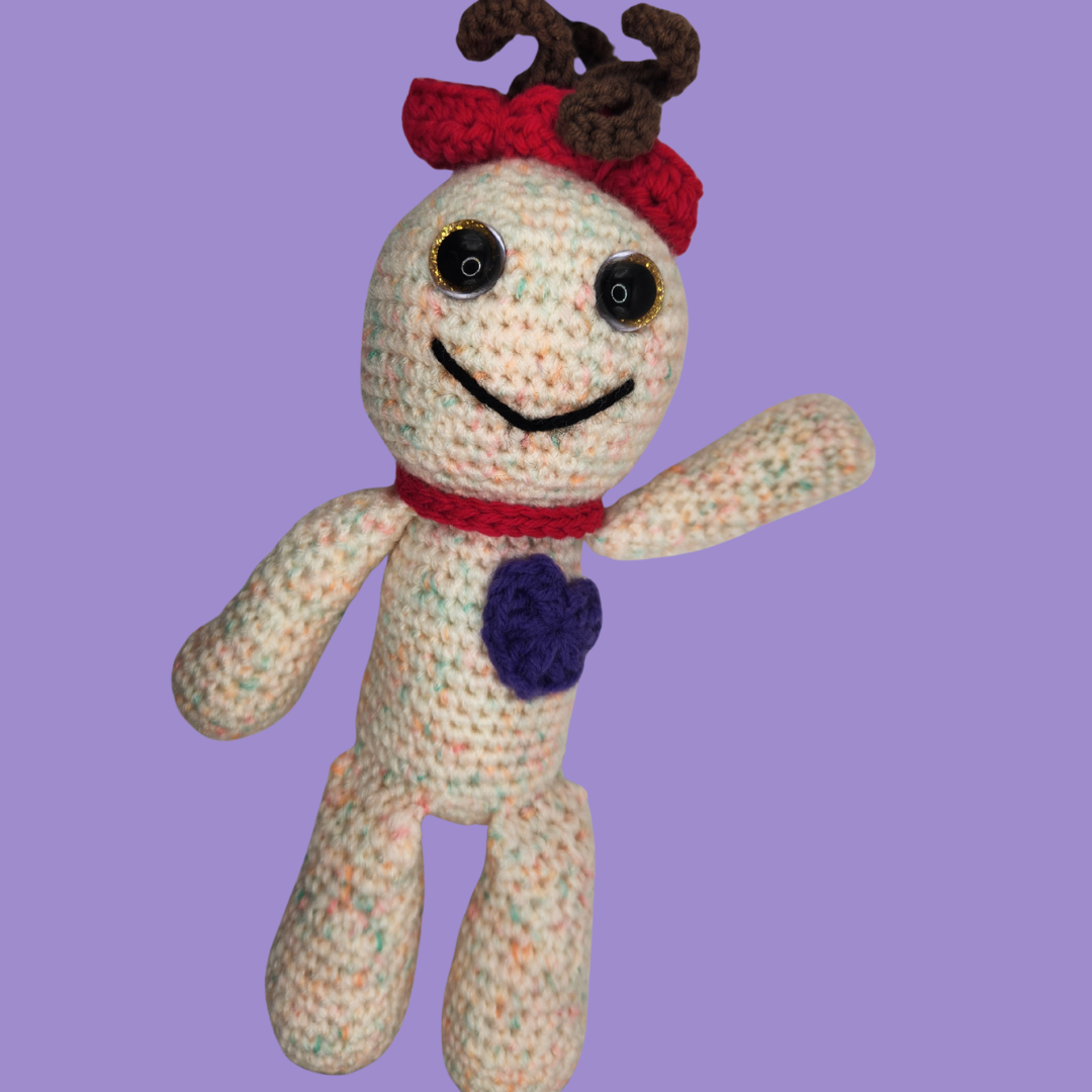 crochet voodoo doll stuffie