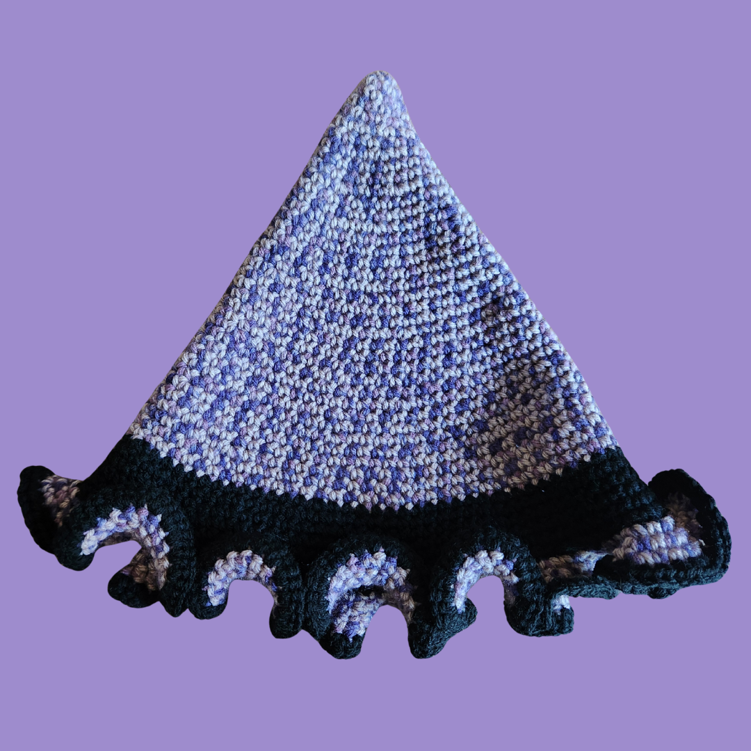 crochet witch hat