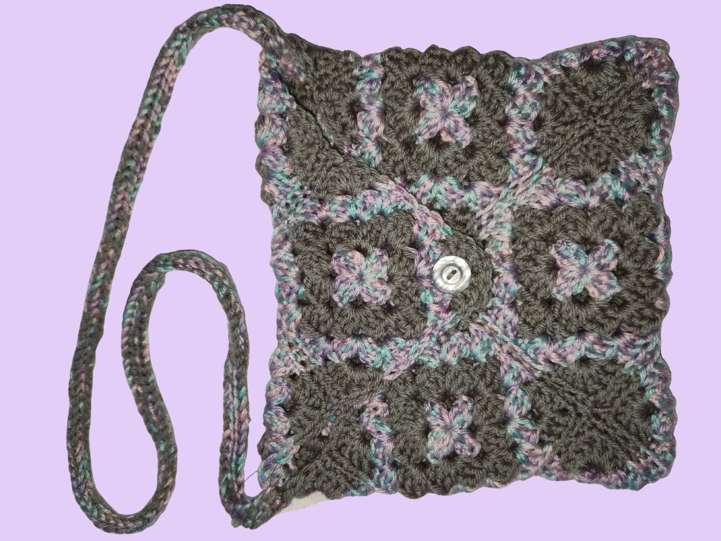 crochet envelope bag